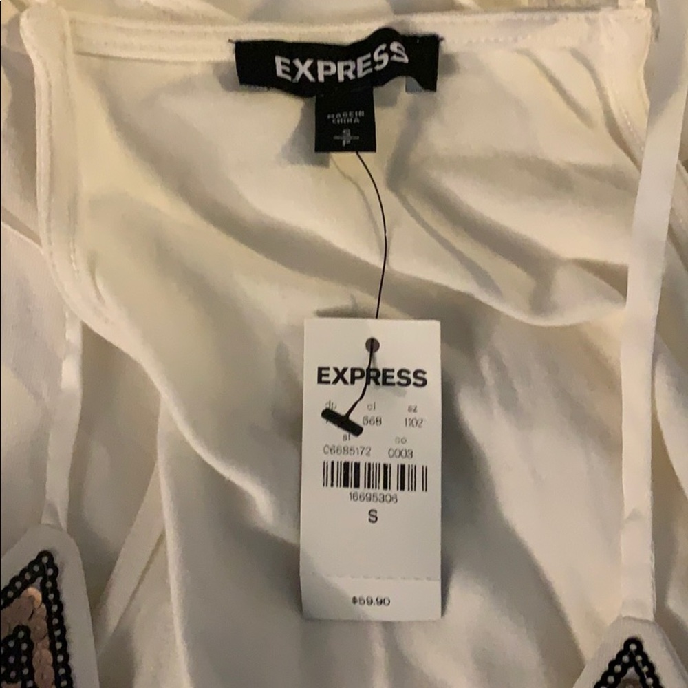 Express Sequined Body Suit - Picture 9 of 10